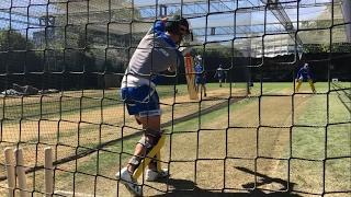 Australian Cricket Team Net Training 2017 [upl. by Derwon]