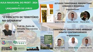 Estudos Territoriais Perspectivas Urbanas e Regionais [upl. by Enened]