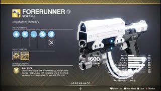 Forerunner Exotic Weapon amp Catalyst full quest guide – Destiny 2 [upl. by Fan]