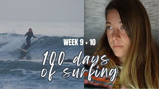 My Breaking Point  Surfing Every Day for 100 Days  Week 9  10 [upl. by Dorej]