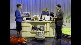 CompuServe Electronic Mall TV news clips [upl. by Hadrian726]