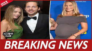 Margot Robbie Reportedly Gives Birth To Her First Baby With Husband Tom Ackerley [upl. by Hinze]