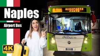 🇮🇹 How to get from Naples Airport to Naples city centre by bus in 2024 [upl. by Nihhi]