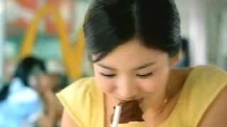 Song Hye Kyo in Korean McDonalds ad [upl. by Wahlstrom]