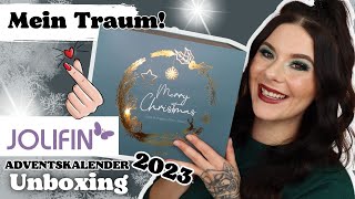 Mein Traum 😻💅🏻Jolifin Shellac Adventskalender 2023 UNBOXING [upl. by Rukna149]