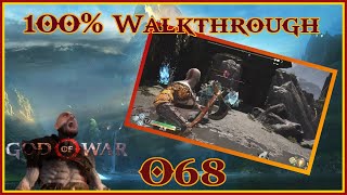 God of War 4 100 Walkthrough  068  Light Elf Outpost amp Forgotten Caverns Return [upl. by Marino]