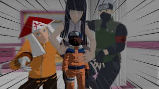 NARUTO AND HINATA NEW BABY NARUTO VRCHAT [upl. by Sisco]