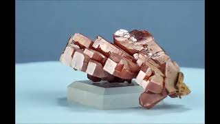 Amazing Vanadinite crystals from Morocco mlva202017 [upl. by Anaitsirk]