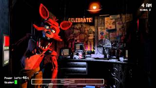 Five Nights at Freddys Gameplay and Commentary [upl. by Drawyah]