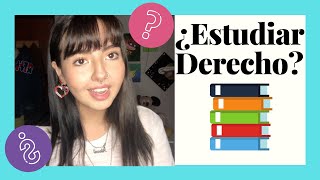 ¿COMO ES ESTUDIAR DERECHO MI EXPERIENCIA Y CONSEJOS [upl. by Yojal]