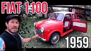 Mejor que un Vocho y un Mini Cooper Fiat 1100 1959 [upl. by Enerol886]