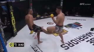 Cage Warriors 101 Tom Aspinall vs Sofiane Boukichou FULL FIGHT HORRIFIC LEG BREAK [upl. by Ediva]