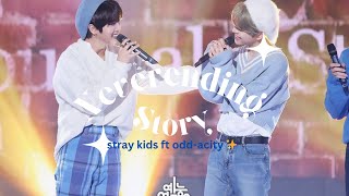 stray kids neverending story but I sang over it [upl. by Irolav]