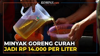 Harga Eceran Tertinggi Minyak Goreng Curah Naik Jadi Rp 14000 Per Liter [upl. by Josephine]