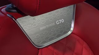 Seat Accent Plates for the Genesis G70 2022 [upl. by Ripp]