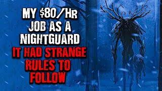 quotMy 80Hr Job as a Nightguard has Strange RULES To FOLLOWquot Creepypasta [upl. by Xuaegram]