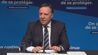 Point de presse du gouvernement du Québec sur lévolution de la COVID19 [upl. by Charmian838]