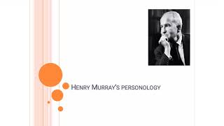 Theories of personality Interactionist perspective Sullivan amp Murray [upl. by Ronnie]