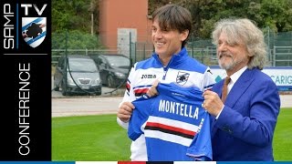 Conferenza stampa di presentazione di Montella [upl. by Evadne]