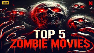 TOP5⚡MUST WATCH ZOMBIE MOVIESPART 1HINDI DUBBED [upl. by Phox13]