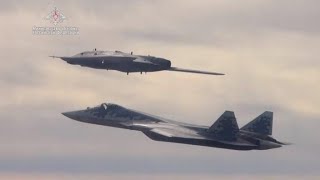 Russian Su57 Shoots Down S70 Drone What Happened [upl. by Kant]