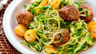 Courgetti spaghetti  pasta van courgette [upl. by Mcnally]