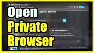 How to Open a Private Edge Browser on Xbox Series X Easy Tutorial [upl. by Chalmer]