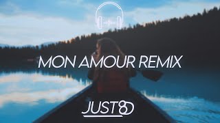 Zzoilo amp Aitana  Mon Amour Remix 8D Audio [upl. by Ehsiom]