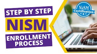 NISM Enrollment Process  Step By Step Full GUIDE 2022 [upl. by Groos]