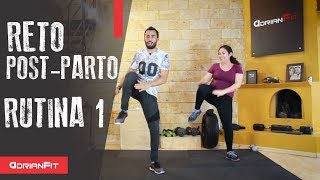 Ejercicios Postparto para Recuperar tu Figura  ENTRENANDO A MI ESPOSA RUTINA 1 [upl. by Nwahsyd632]