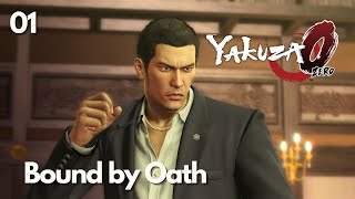 Like A Dragon Yakuza 0  Chapter 1 Bound by Oath [upl. by Akerdnuhs]