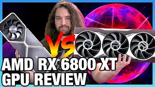 AMD Radeon RX 6800 XT GPU Review Gaming Thermals Noise amp Smart Access Memory Benchmarks [upl. by Inalaek]