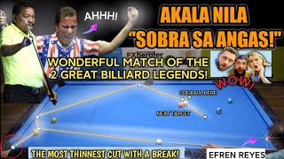 🌎 EFREN BATA REYES AKALA NILA SOBRANG ANGAS LANG WONDERFUL MATCH BETWEEN TWO GREAT BILLIARD LEGENDS [upl. by Lannie]