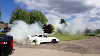 SUPRA Burnout Compilation [upl. by Leeth]