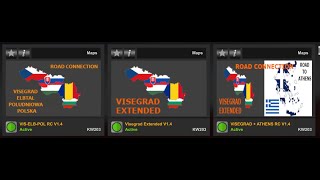 ETS2 149 BASE  VISEGRAD EXT v140  MNENMKEXT V10  NORDIC EXT v132  Guernsey Promod Add v11 [upl. by Rashida]