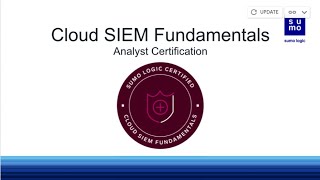 Sumo Logic Cloud SIEM Fundamentals [upl. by Lletnuahs168]