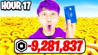 Spending 100000 In Roblox In 24 HOURS SHOPPING CART SIMULATOR BLADE BALL amp MORE [upl. by Hendrika]