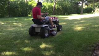 Montgomery Wards Signature 2000 Elite Riding Mower Tractor [upl. by Ahsaei315]