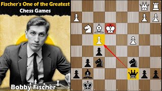 Fischers One of the Greatest Games  Letelier vs Fischer 1960 [upl. by Aneel]