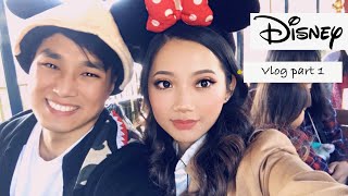 OUR FIRST TIME in DISNEYLAND VLOG PART 1  JAPAN VLOG [upl. by Pettiford]