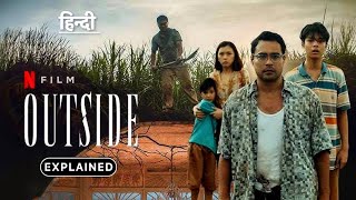 Outside 2024 Explained in Hindi  Outside 2024 Netflix  Outside Movie Review  Zombie 2024 Movies [upl. by Sanburn]