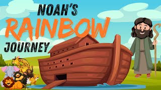 Noah and the Ark Song with lyrics Bible Songs for Kids  Christian video for babies [upl. by Sidky]