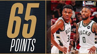 Giannis 33 PTS amp Dame 32 PTS Lead Bucks To East Group B Win 🏆  November 28 2023 [upl. by Henryk]