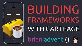 iOS Swift Tutorial Buildung and Adding Frameworks with Carthage [upl. by Epifano873]