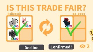 ADOPT ME TRADING DUMP PT 🎂 [upl. by Raddatz]