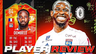 99 PACE INCOMING 84 ADIDAS NUMBERS UP DEMBELE REVIEW  FIFA 22 Ultimate Team [upl. by Gnas]