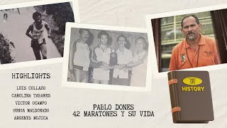 PABLO DONES 42 MARATONES DE HISTORIA [upl. by Mushro]