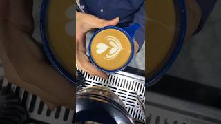 Speciality Coffee Training  Barista art skills  Coffee Latte Art Tutorial Coffee art tulip [upl. by Hessler69]