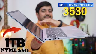 Dell Inspiron 3530 Intel Core i3 13th Gen⚡Best Laptop Under ₹50000 in 2023 With 1TB Nvme SSD🔥Hindi [upl. by Amadis]