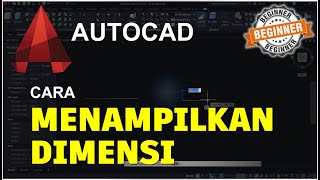 AutoCAD Cara Menampilkan Dimensi Input Yang Hilang [upl. by Russell551]